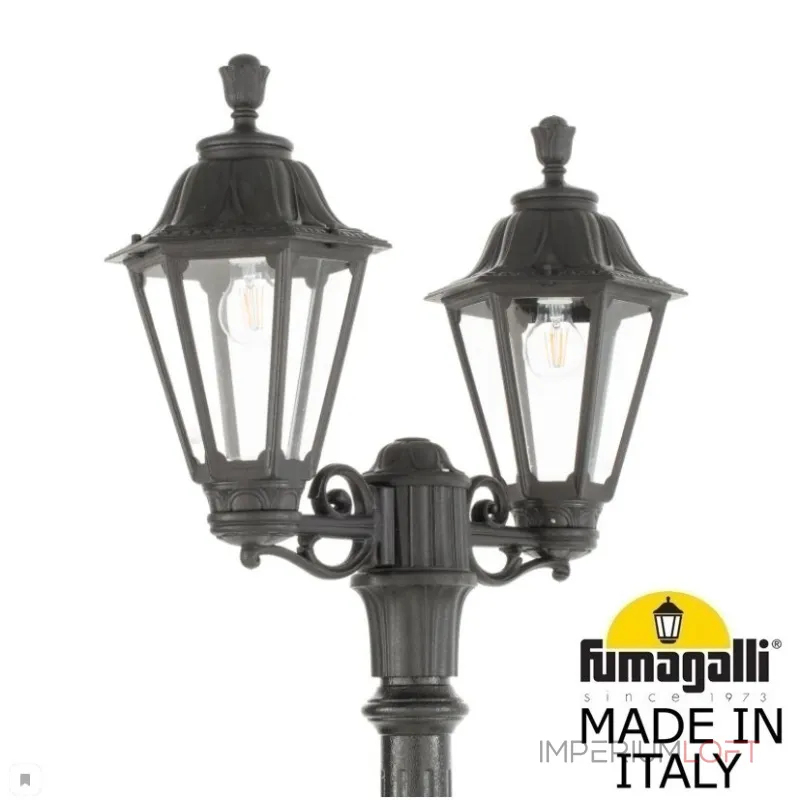 Садово-парковый фонарь FUMAGALLI ARTU BISSO/RUT 2L E26.158.S20.AXE27