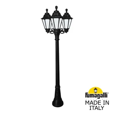 Садово-парковый фонарь FUMAGALLI ARTU BISSO/RUT 3L E26.158.S30.AYE27