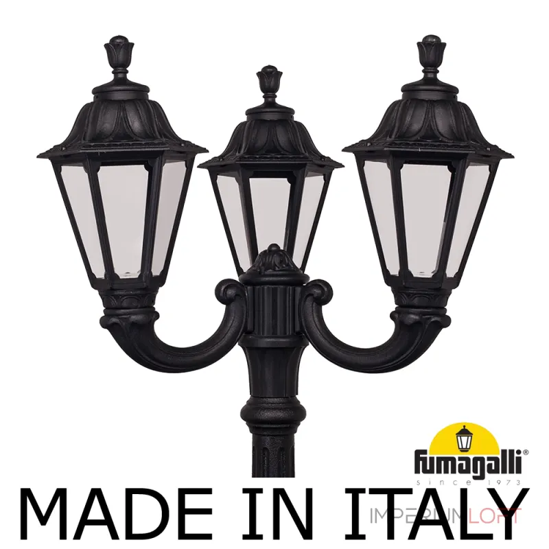 Парковый фонарь FUMAGALLI NEBO OFIR/RUT 3L E26.202.R30.AXE27