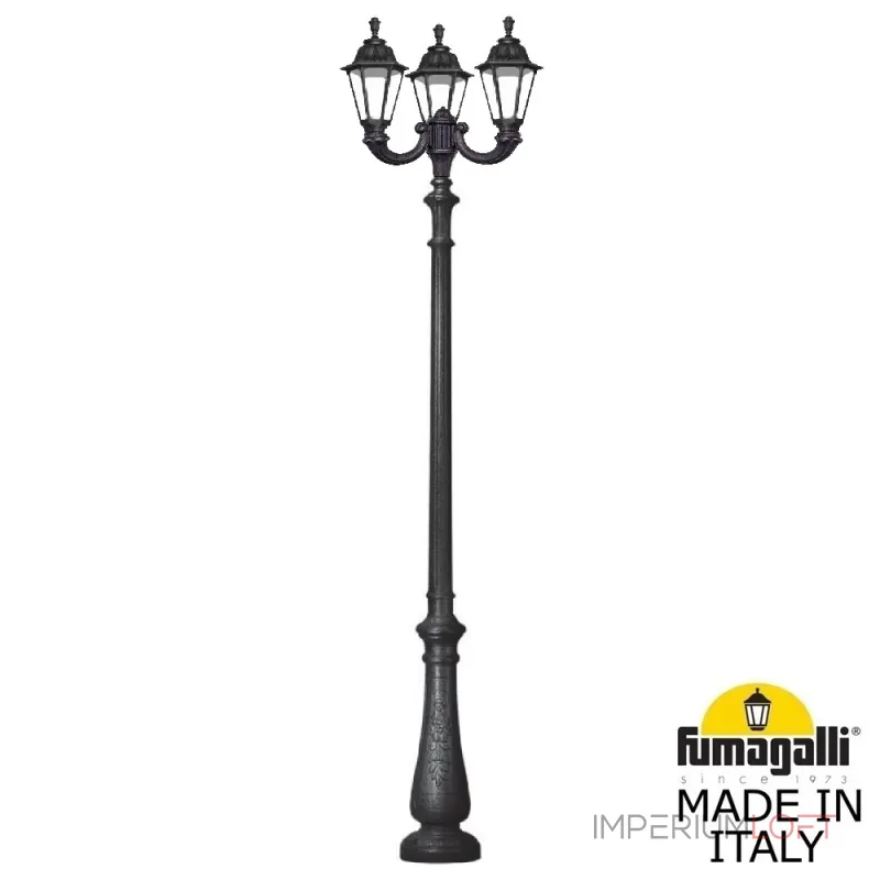 Парковый фонарь FUMAGALLI NEBO OFIR/RUT 3L E26.202.R30.AXE27