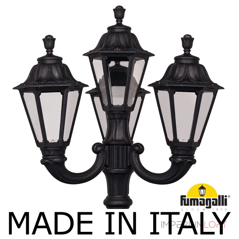 Парковый фонарь FUMAGALLI NEBO OFIR/RUT 3L+1 E26.202.R31.AXE27