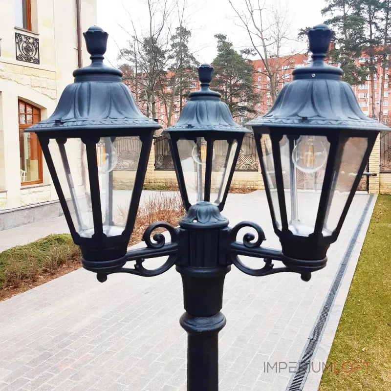 Парковый фонарь FUMAGALLI NEBO BISSO/RUT 3L E26.202.S30.AXE27