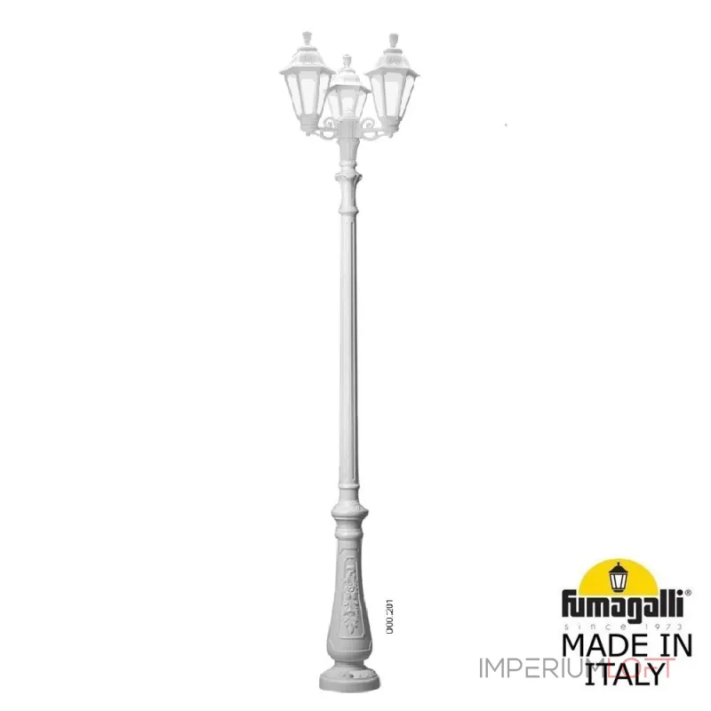 Парковый фонарь FUMAGALLI NEBO BISSO/RUT 3L E26.202.S30.WXE27 Парковый фонарь FUMAGALLI NEBO BISSO/RUT 3L E26.202.S30.WXE27