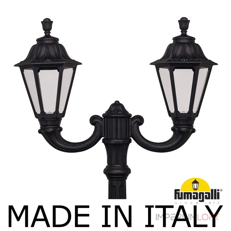 Парковый фонарь FUMAGALLI TABOR OFIR/RUT 2L E26.205.R20.AXE27 Парковый фонарь FUMAGALLI TABOR OFIR/RUT 2L E26.205.R20.AXE27