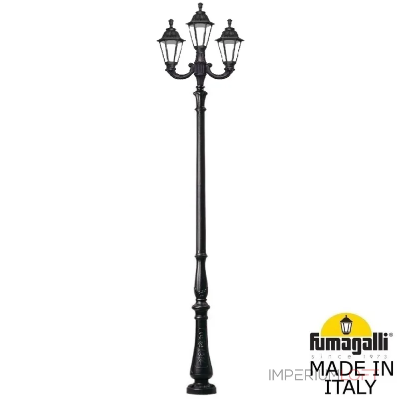 Парковый фонарь FUMAGALLI TABOR OFIR/RUT 2L+1 E26.205.R21.AXE27 Парковый фонарь FUMAGALLI TABOR OFIR/RUT 2L+1 E26.205.R21.AXE27