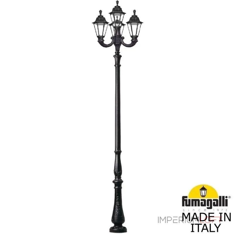 Парковый фонарь FUMAGALLI TABOR OFIR/RUT 3L+1 E26.205.R31.AXE27 Парковый фонарь FUMAGALLI TABOR OFIR/RUT 3L+1 E26.205.R31.AXE27