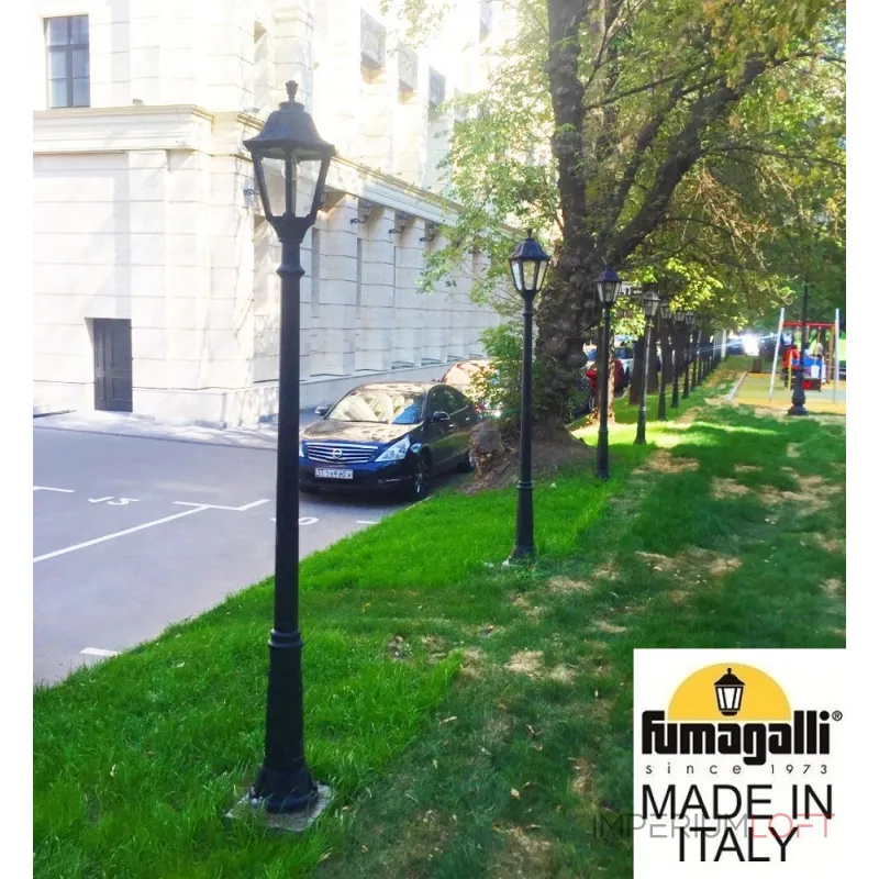 Садово-парковый фонарь FUMAGALLI RICU/NOEMI E35.157.000.AXH27 Садово-парковый фонарь FUMAGALLI RICU/NOEMI E35.157.000.AXH27