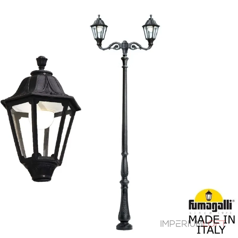 Парковый фонарь FUMAGALLI TABOR ADAM/NOEMI 2L E35.205.M20.AXH27 Парковый фонарь FUMAGALLI TABOR ADAM/NOEMI 2L E35.205.M20.AXH27