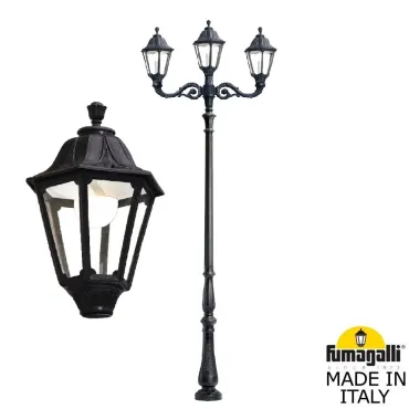Парковый фонарь FUMAGALLI TABOR ADAM/NOEMI 2L+1 E35.205.M21.AXH27 Парковый фонарь FUMAGALLI TABOR ADAM/NOEMI 2L+1 E35.205.M21.AXH27