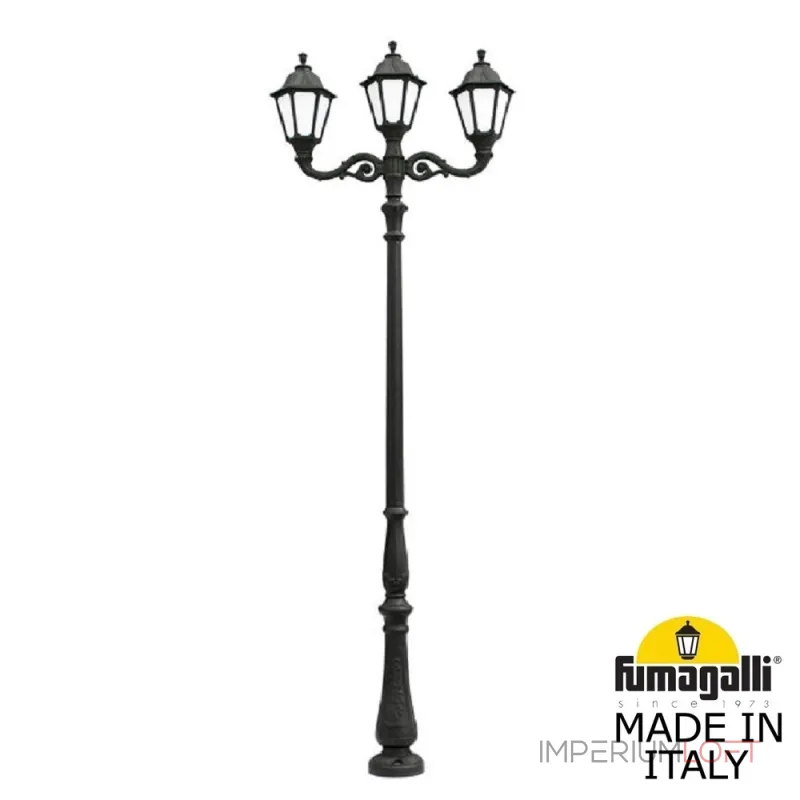 Парковый фонарь FUMAGALLI TABOR ADAM/NOEMI 2L+1 E35.205.M21.AYH27 Парковый фонарь FUMAGALLI TABOR ADAM/NOEMI 2L+1 E35.205.M21.AYH27