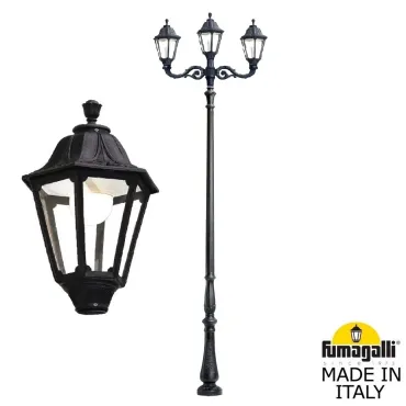 Парковый фонарь FUMAGALLI HOREB ADAM/NOEMI 2L+1 E35.208.M21.AXH27 Парковый фонарь FUMAGALLI HOREB ADAM/NOEMI 2L+1 E35.208.M21.AXH27