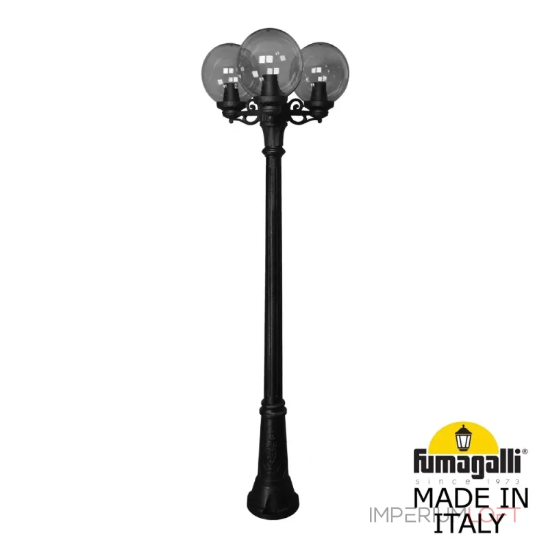 Садово-парковый фонарь FUMAGALLI GIGI BISSO/G250 3L G25.156.S30.AZE27 Садово-парковый фонарь FUMAGALLI GIGI BISSO/G250 3L G25.156.S30.AZE27