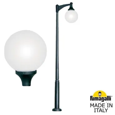Парковый фонарь FUMAGALLI EKTOR 3000 MIDIPILAR/GLOBE 400 modern 1L G41.365.A10.AYE27