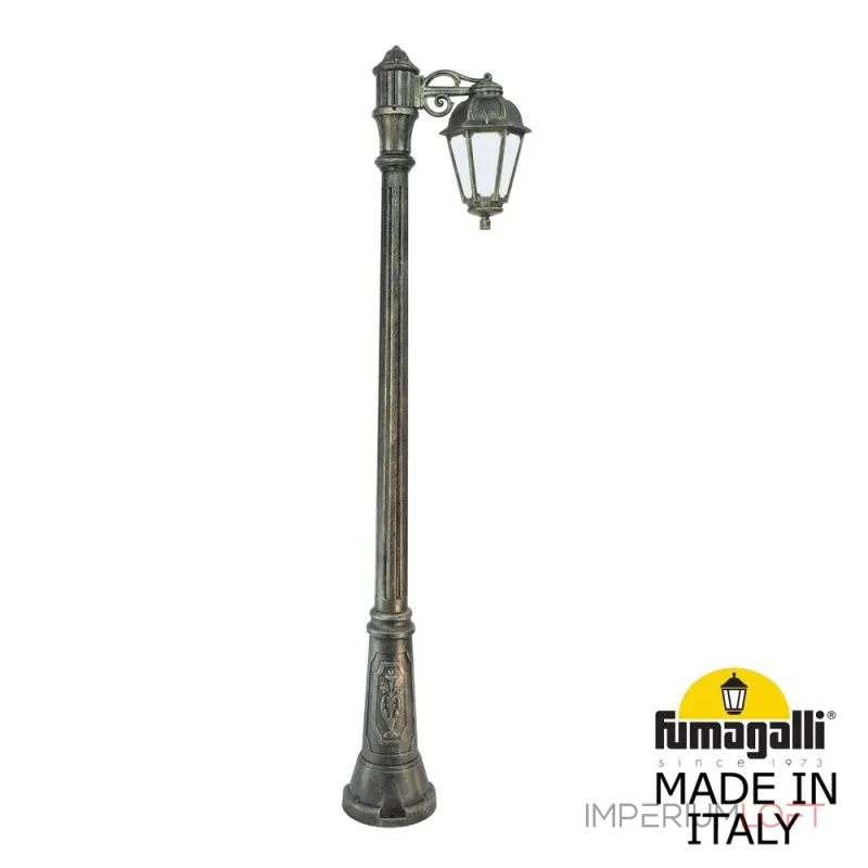 Садово-парковый фонарь FUMAGALLI GIGI BISSO/SABA 1L K22.156.S10.BYE27 Садово-парковый фонарь FUMAGALLI GIGI BISSO/SABA 1L K22.156.S10.BYE27