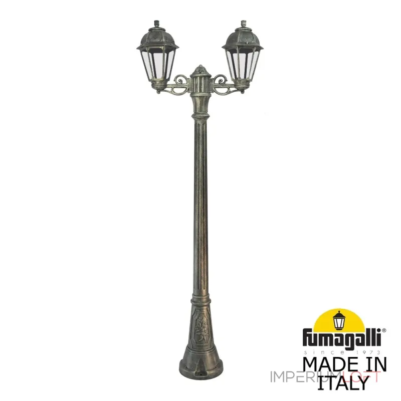 Садово-парковый фонарь FUMAGALLI ARTU BISSO/SABA 2L K22.158.S20.BXE27 Садово-парковый фонарь FUMAGALLI ARTU BISSO/SABA 2L K22.158.S20.BXE27