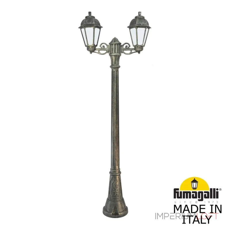 Садово-парковый фонарь FUMAGALLI ARTU BISSO/SABA 2L K22.158.S20.BYE27