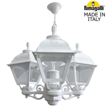 Подвесной уличный светильник (ЛЮСТРА) FUMAGALLI SICHEM/CEFA 3L U23.120.S30.WXE27