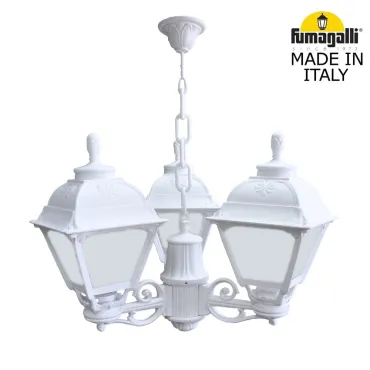 Подвесной уличный светильник (ЛЮСТРА) FUMAGALLI SICHEM/CEFA 3L U23.120.S30.WYE27