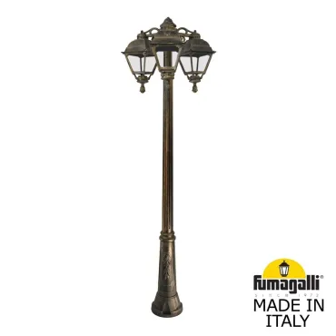 Садово-парковый фонарь FUMAGALLI RICU BISSO/CEFA 3L DN U23.157.S30.BXE27DN