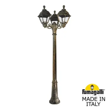 Садово-парковый фонарь FUMAGALLI ARTU BISSO/CEFA 3L U23.158.S30.BXE27 Садово-парковый фонарь FUMAGALLI ARTU BISSO/CEFA 3L U23.158.S30.BXE27