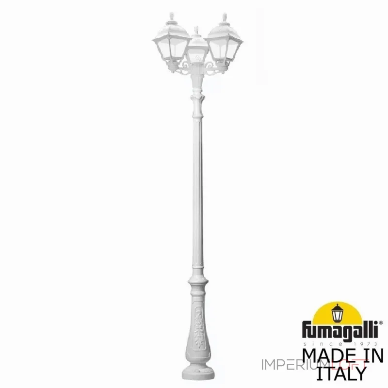 Парковый фонарь FUMAGALLI NEBO BISSO/CEFA 3L U23.202.S30.WXE27 Парковый фонарь FUMAGALLI NEBO BISSO/CEFA 3L U23.202.S30.WXE27