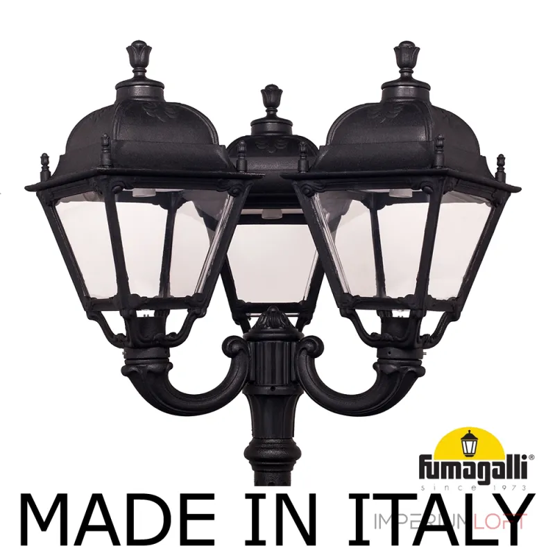 Парковый фонарь FUMAGALLI NEBO OFIR/SIMON 3L U33.202.R30.AXH27 Парковый фонарь FUMAGALLI NEBO OFIR/SIMON 3L U33.202.R30.AXH27