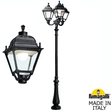 Парковый фонарь FUMAGALLI NEBO OFIR/SIMON 3L U33.202.R30.AXH27 Парковый фонарь FUMAGALLI NEBO OFIR/SIMON 3L U33.202.R30.AXH27