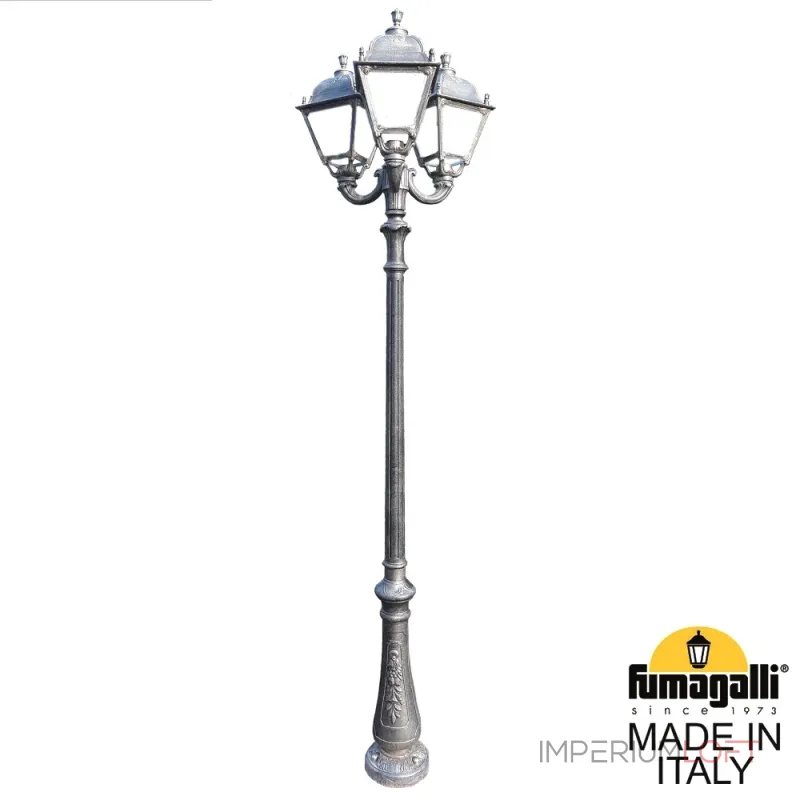 Парковый фонарь FUMAGALLI NEBO OFIR/SIMON 3L U33.202.R30.BYH27 Парковый фонарь FUMAGALLI NEBO OFIR/SIMON 3L U33.202.R30.BYH27
