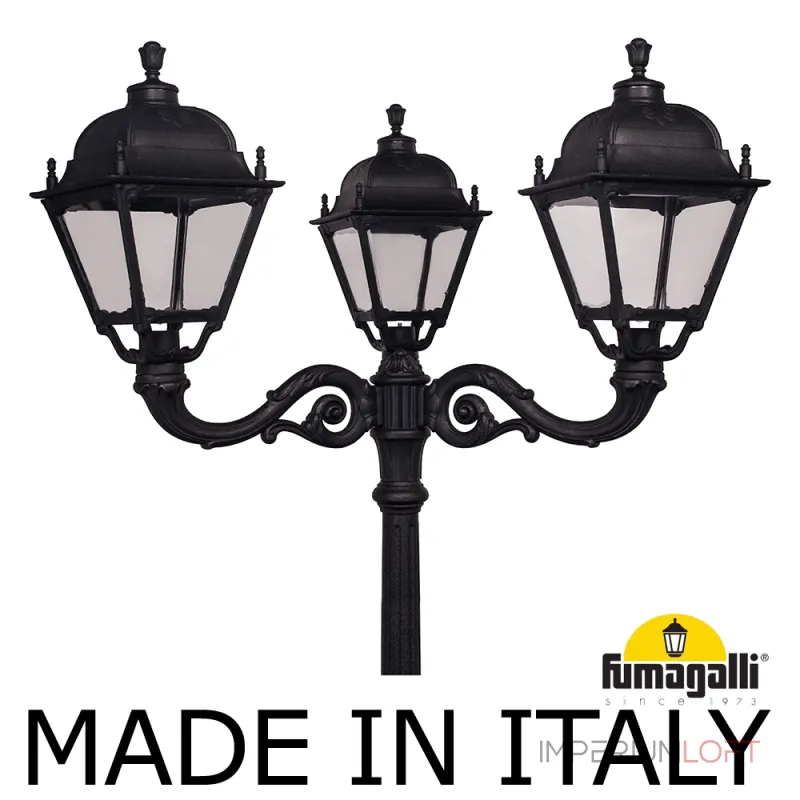 Парковый фонарь FUMAGALLI TABOR ADAM/SIMON 2L U33.205.M30.AXH27 Парковый фонарь FUMAGALLI TABOR ADAM/SIMON 2L U33.205.M30.AXH27
