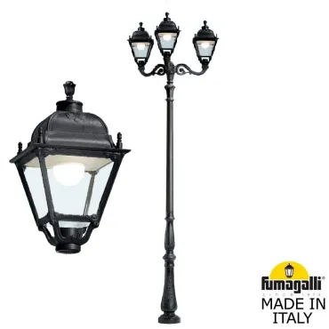 Парковый фонарь FUMAGALLI TABOR ADAM/SIMON 2L U33.205.M30.AXH27 Парковый фонарь FUMAGALLI TABOR ADAM/SIMON 2L U33.205.M30.AXH27