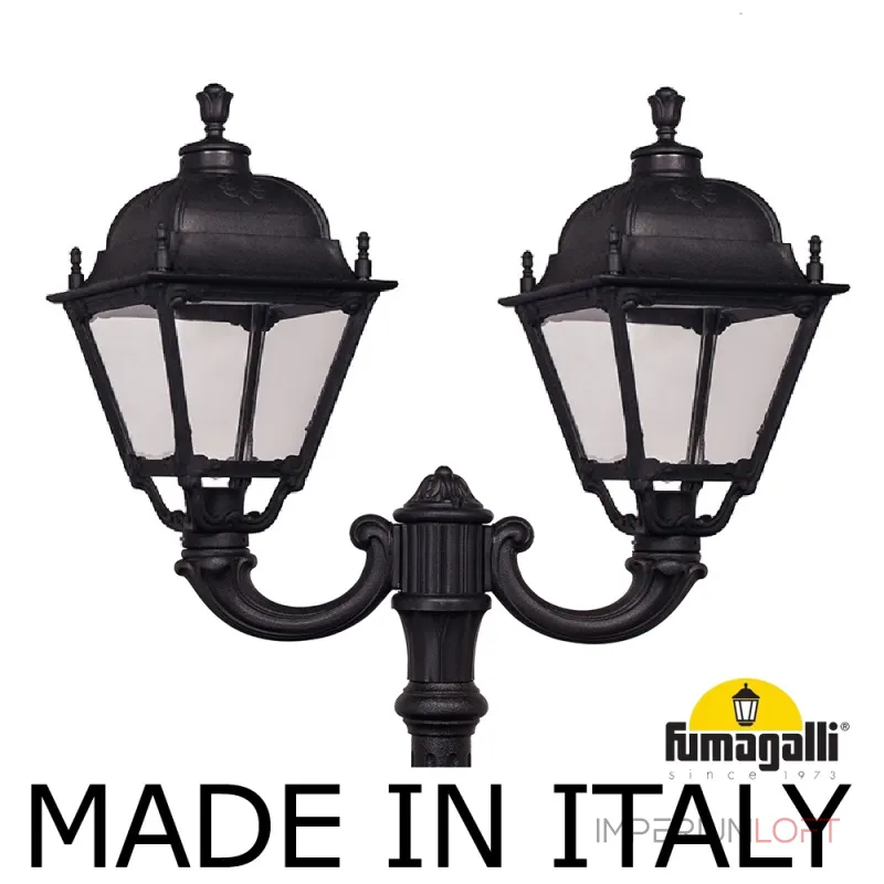 Парковый фонарь FUMAGALLI TABOR OFIR/SIMON 2L U33.205.R20.AXH27 Парковый фонарь FUMAGALLI TABOR OFIR/SIMON 2L U33.205.R20.AXH27