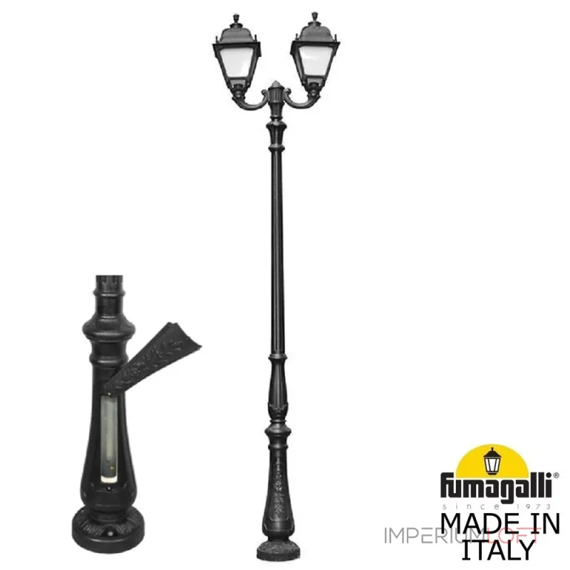 Парковый фонарь FUMAGALLI TABOR OFIR/SIMON 2L U33.205.R20.AYH27 Парковый фонарь FUMAGALLI TABOR OFIR/SIMON 2L U33.205.R20.AYH27