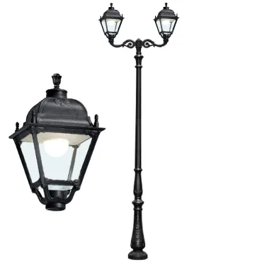Парковый фонарь FUMAGALLI HOREB ADAM/SIMON 2L U33.208.M20.AXH27 Парковый фонарь FUMAGALLI HOREB ADAM/SIMON 2L U33.208.M20.AXH27