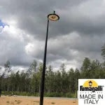 Парковый фонарь FUMAGALLI EKTOR 4000/MIDIPILAR/VIVI 1L LED-HIP V50.372.A10.AXH27