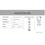 Ткань портьерная HOUSTON100 синяя от ImperiumLoft