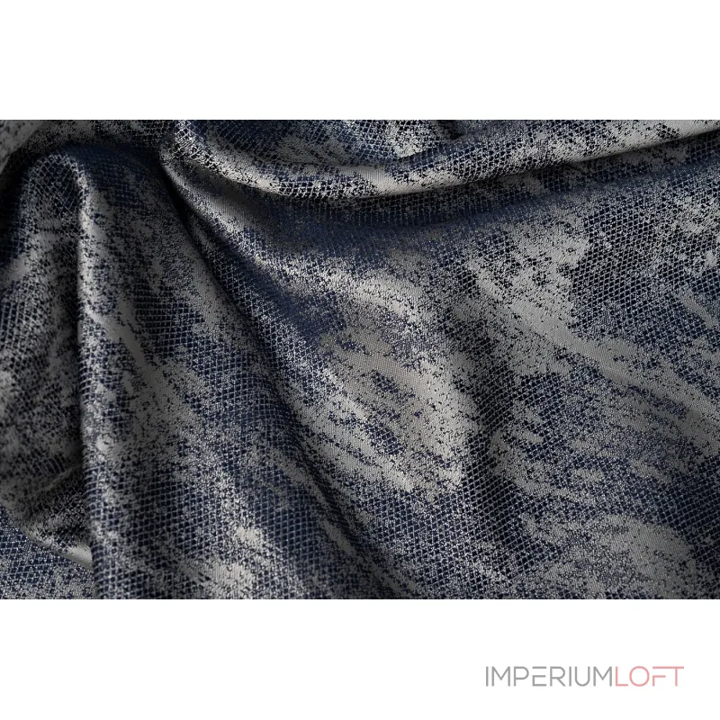 Ткань портьерная HOUSTON100 синяя от ImperiumLoft