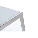 KFG104 Тумба с 2-мя ящиками белая/хром 60*40*58см от ImperiumLoft