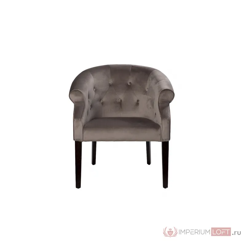 Кресло Buono велюровое крем-брюле от ImperiumLoft