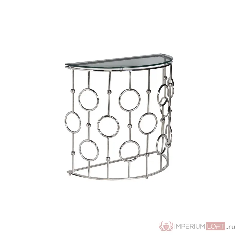 GY-CST8040 Консоль стекло прозр/хром 78*40*77см от ImperiumLoft