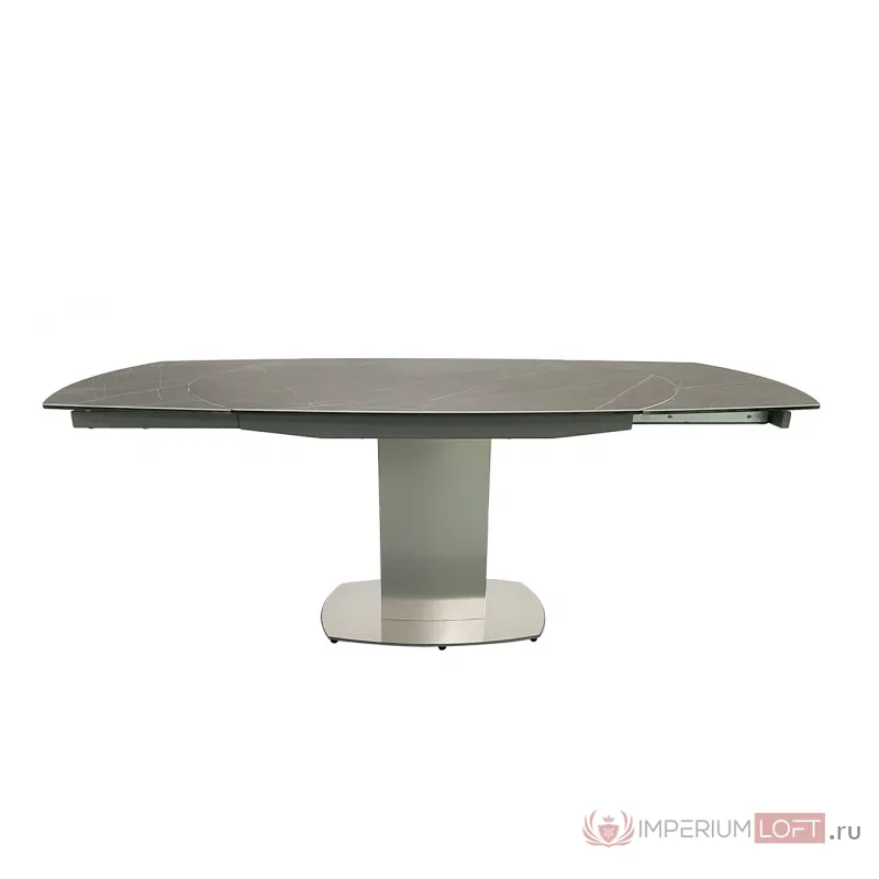 Стол обеденный раскладной керамический серый от ImperiumLoft