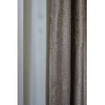 121GD-TEL05-PORT ZOL Портьера BARI золотая 275*260см от ImperiumLoft