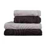 106DMT- 761-4113-POL BEG Полотенце Диана бежевое, 70*140 от ImperiumLoft