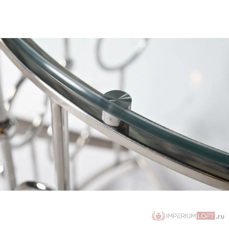 GY-CST8040 Консоль стекло прозр/хром 78*40*77см от ImperiumLoft