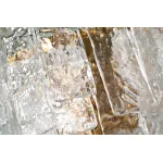 Бра Ice рифленое стекло/латунь