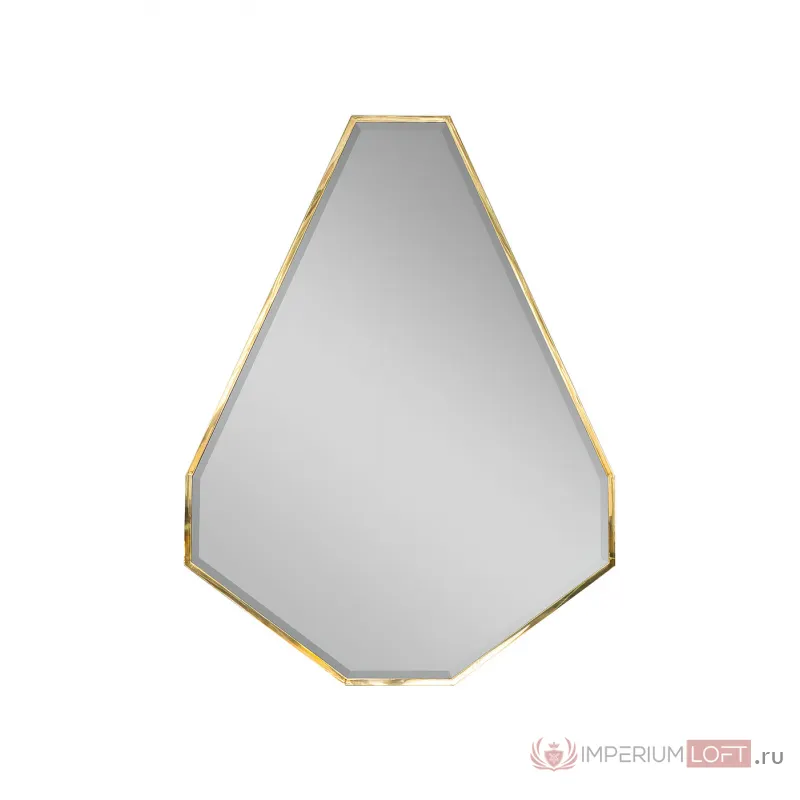 Зеркало в металлической раме (золото) KFG088 от ImperiumLoft
