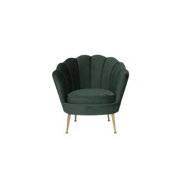 Кресло велюровое зеленое от ImperiumLoft
