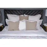 Подушка декоративная с кантом корич. 283002 45*45см от ImperiumLoft