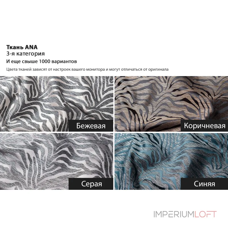 Пуф круглый Murano жаккард синий от ImperiumLoft Пуф круглый Murano жаккард синий от ImperiumLoft