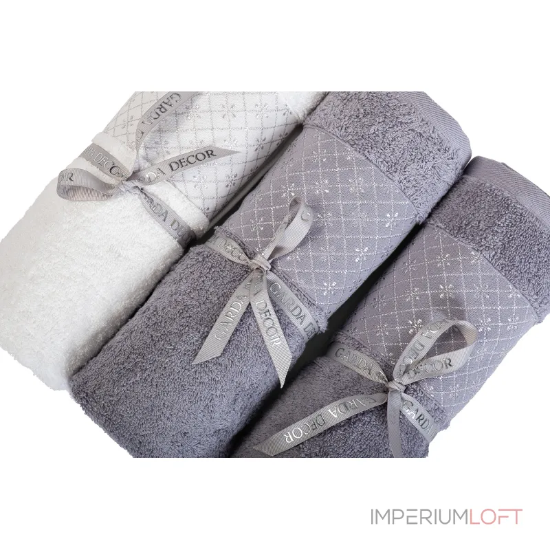 Полотенце махровое 70*140 Венера серое от ImperiumLoft Полотенце махровое 70*140 Венера серое от ImperiumLoft