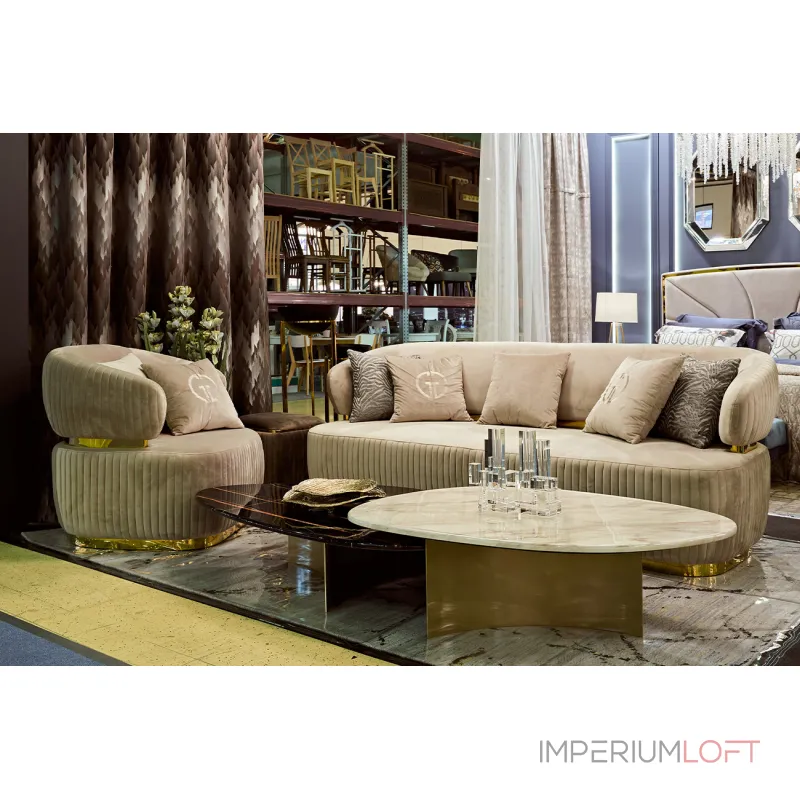 Стол журнальный черный от ImperiumLoft Стол журнальный черный от ImperiumLoft